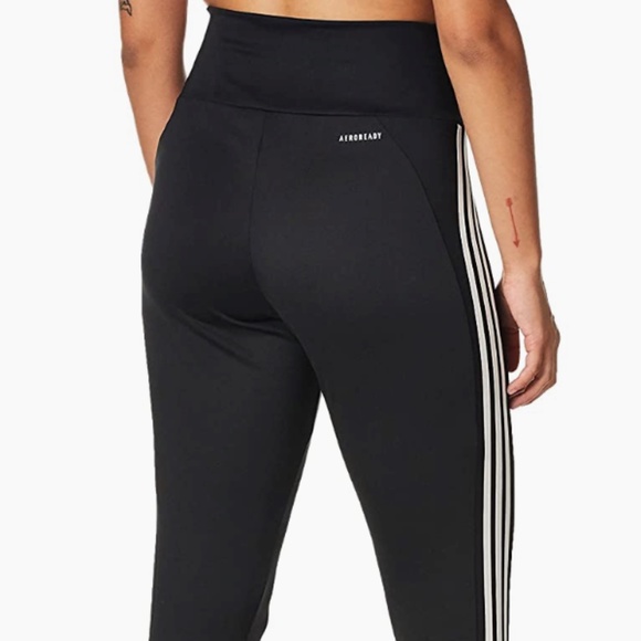 Adidas Climalite Women's 3-Stripes leggings - Picture 3 of 9